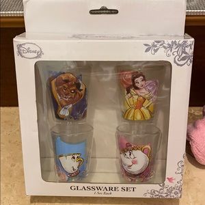 Beauty and The Beast Disney Shot glasses